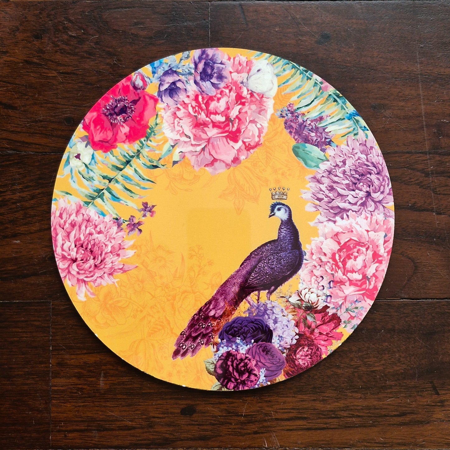 Peacock Hot Dish Coaster