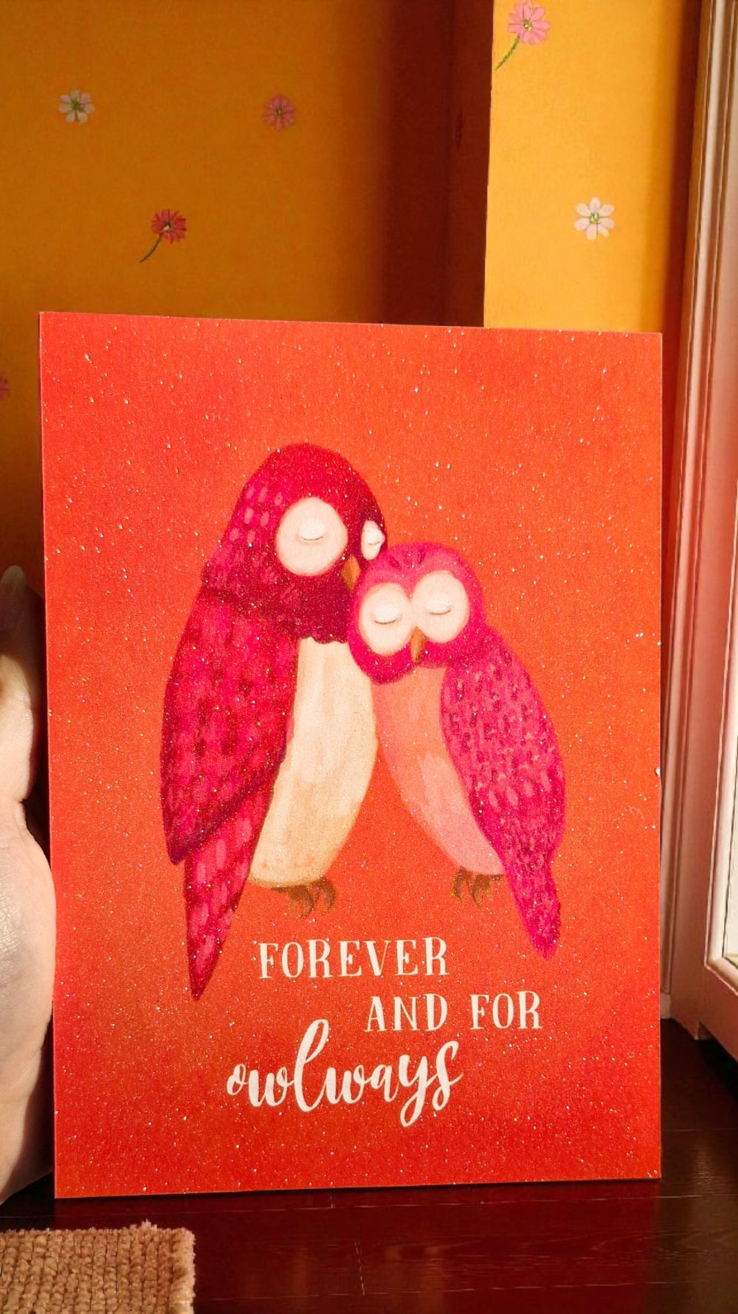Forever and For Owlways Plaque - V Series