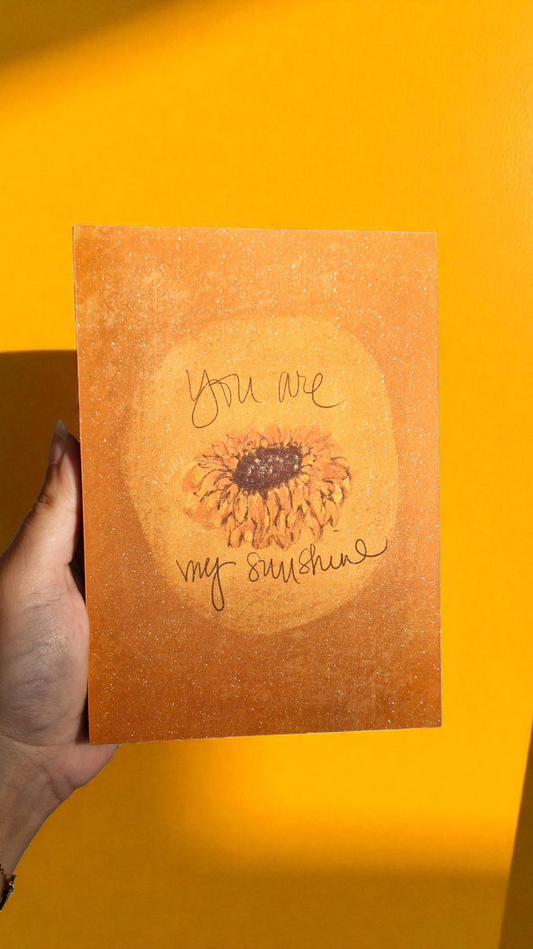 You are my Sunshine Plaque - V Series