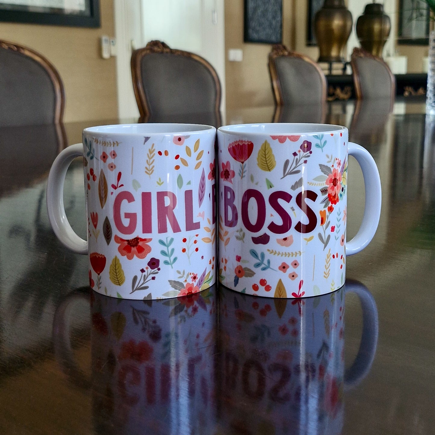 Girl Boss Mug (White)