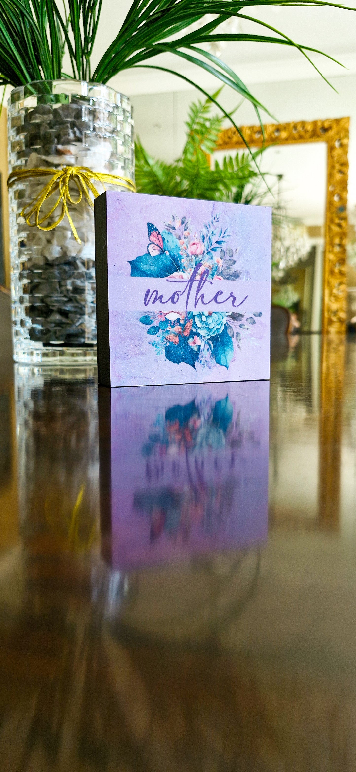 Mother Floral Plaque