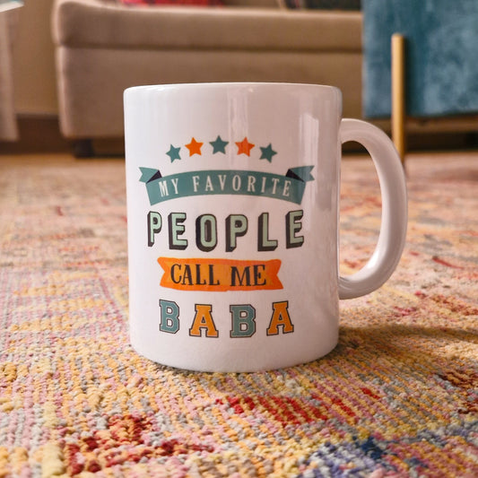 Favorite People Call me Baba Mug