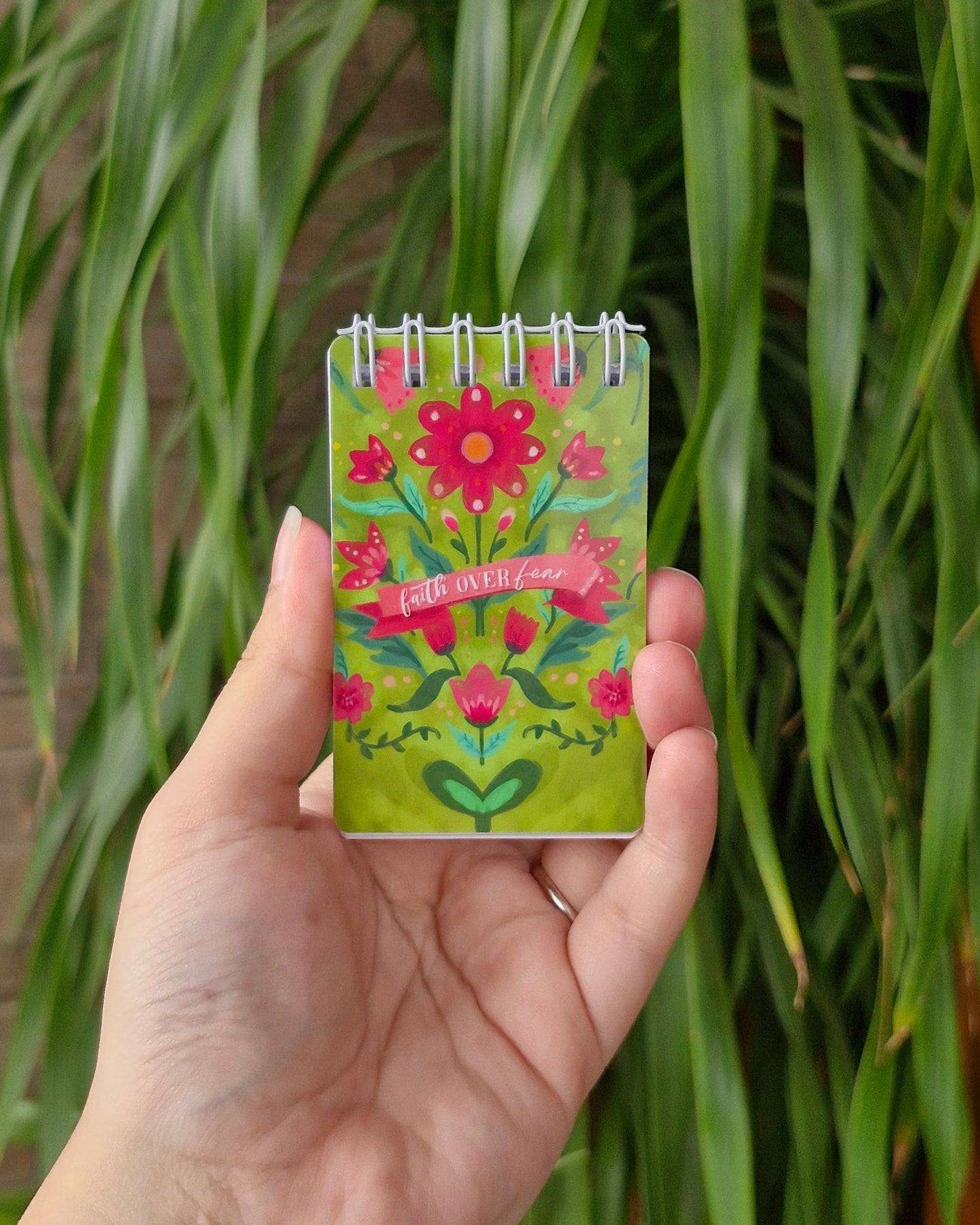 Faith over Fear Pocket Notepad