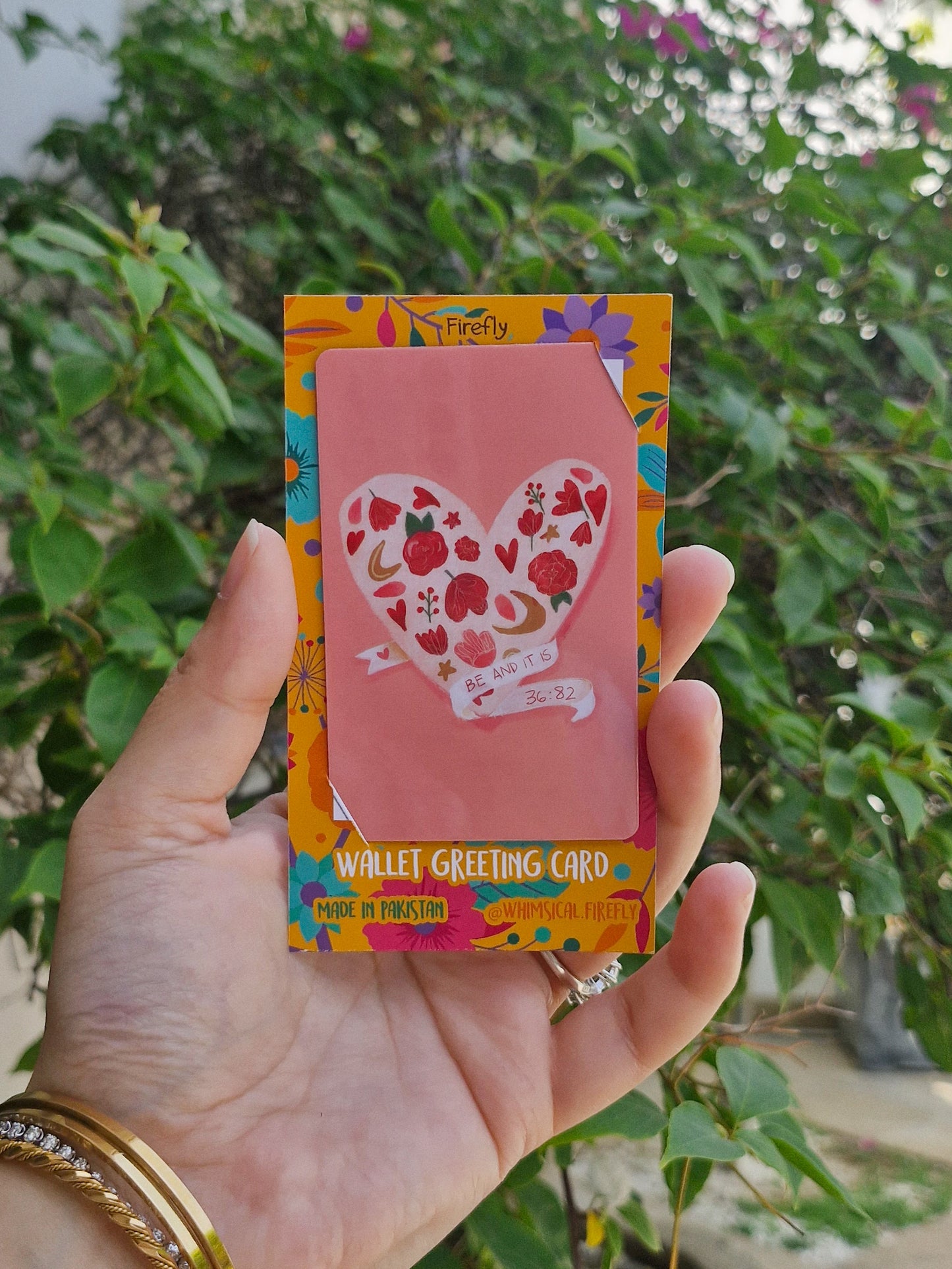 Be & It Is - Wallet Sized Greeting Card