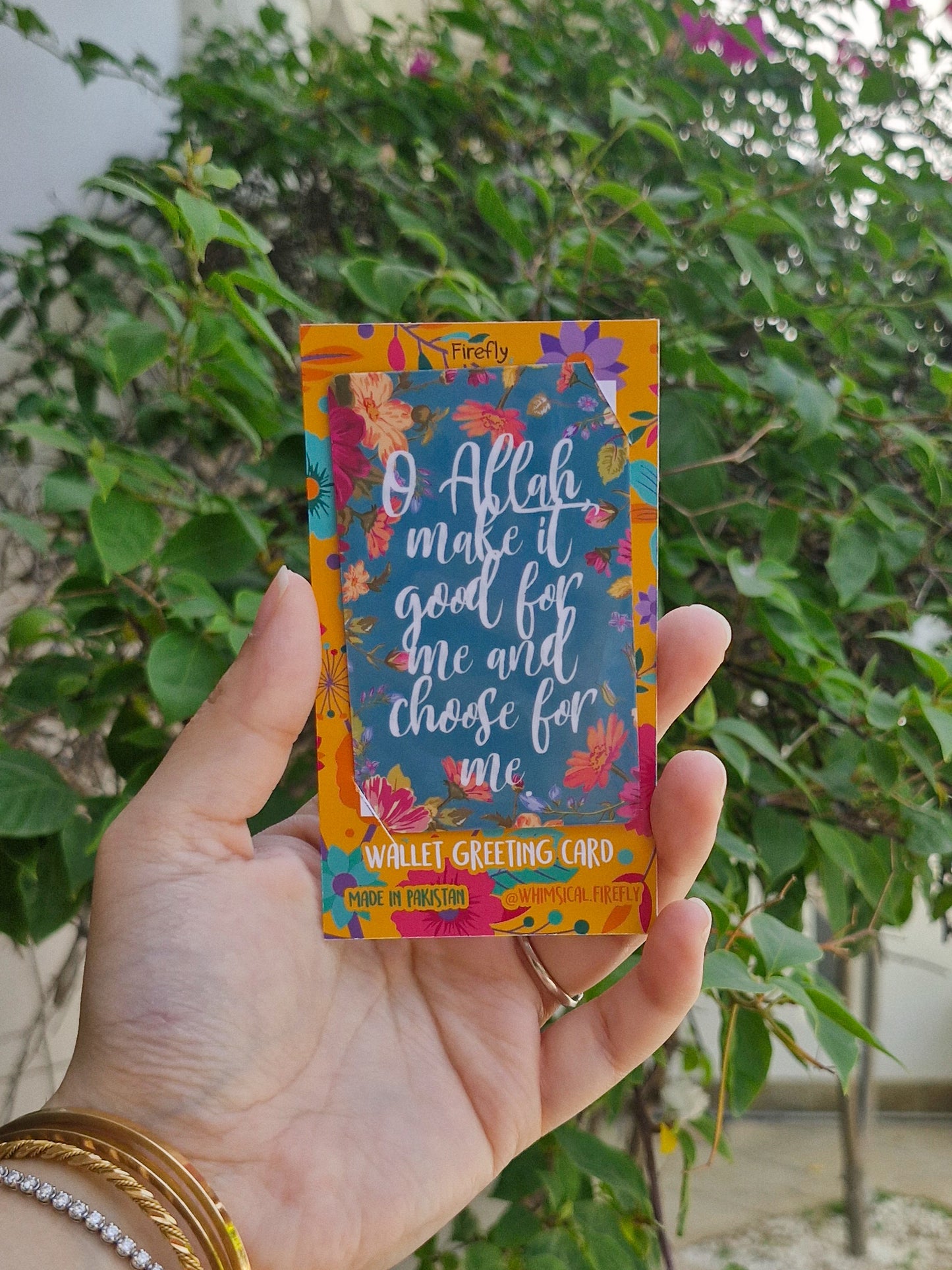 Litany Series - Wallet Greeting Card