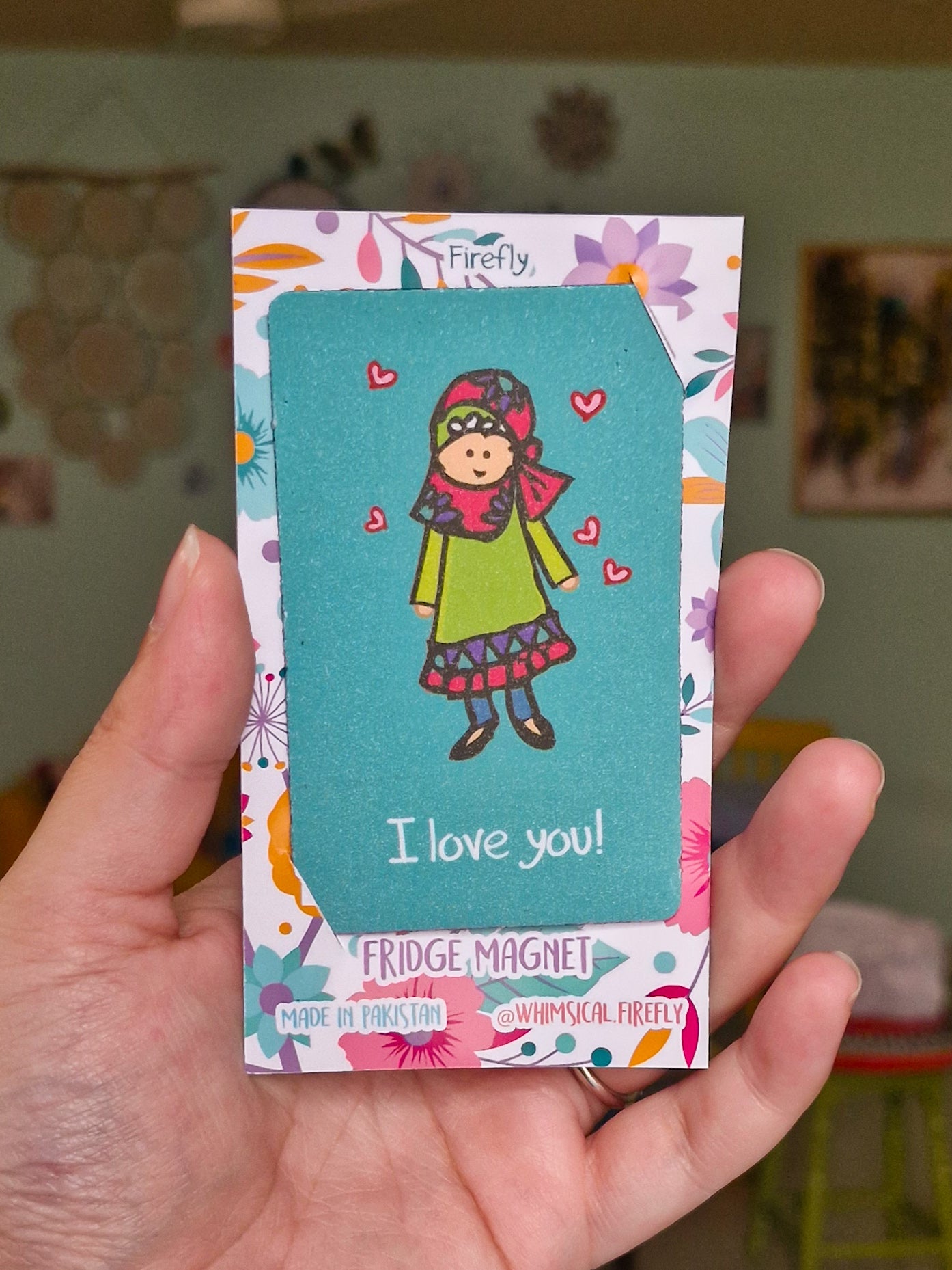 Hayaati Hijabi I Love You Magnet - ATM