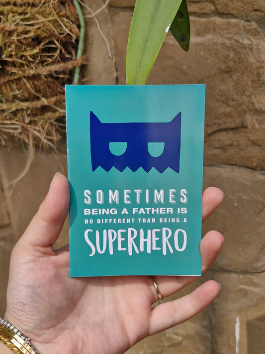 Superhero  - Greeting Card
