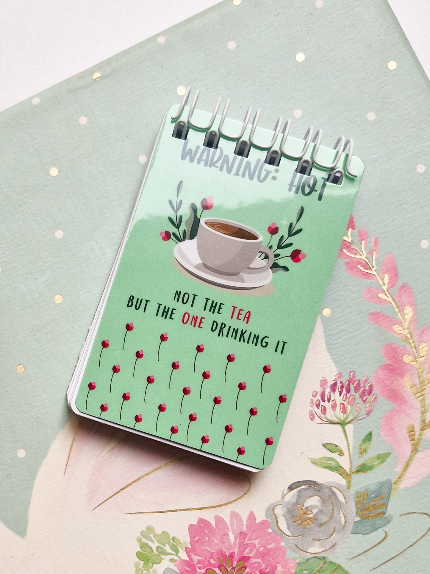 Hot Tea Pocket Notepad
