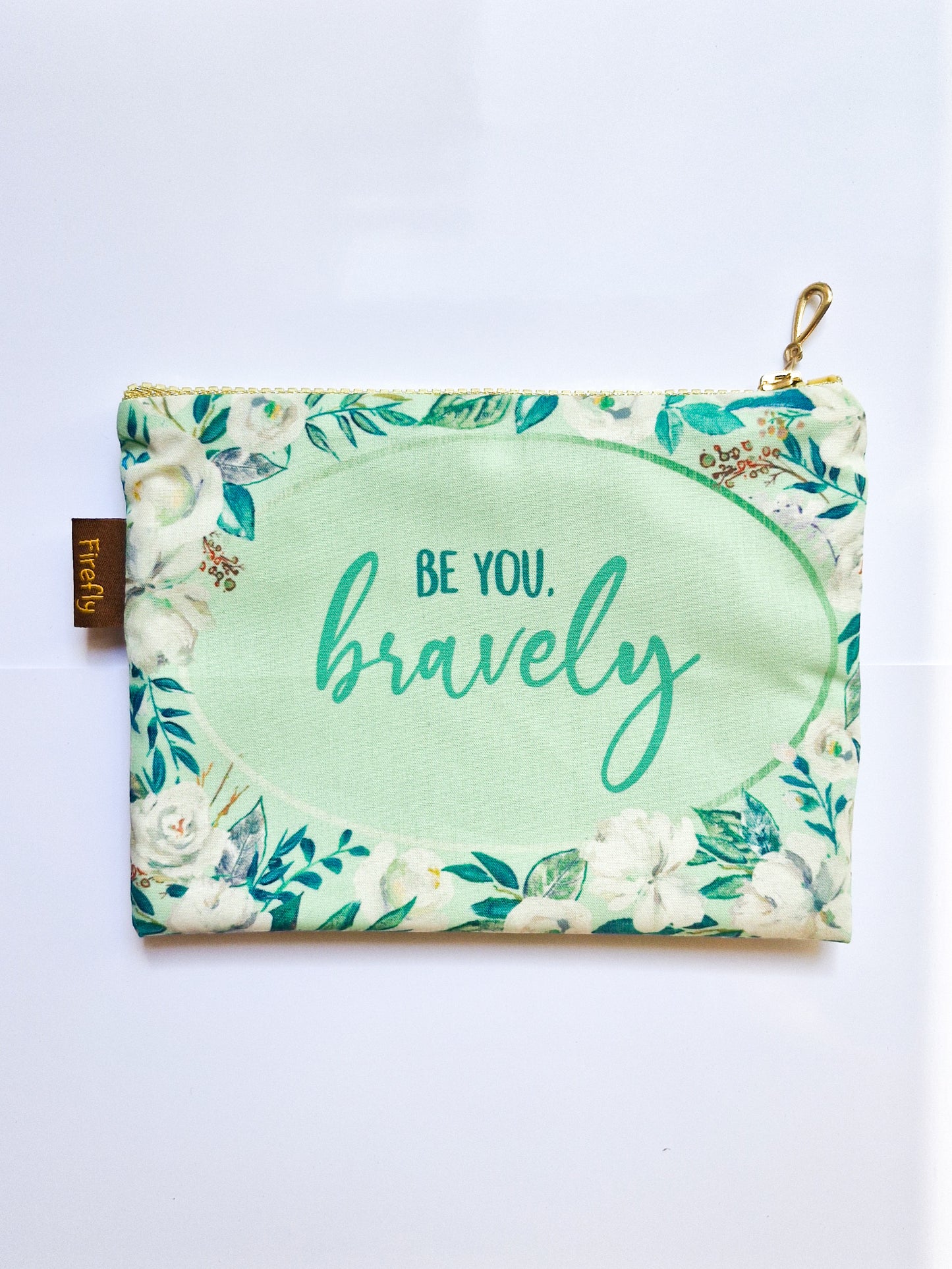 Be You Bravely Zipper