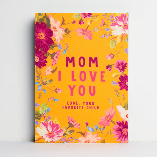 Mom, I love You Plaque