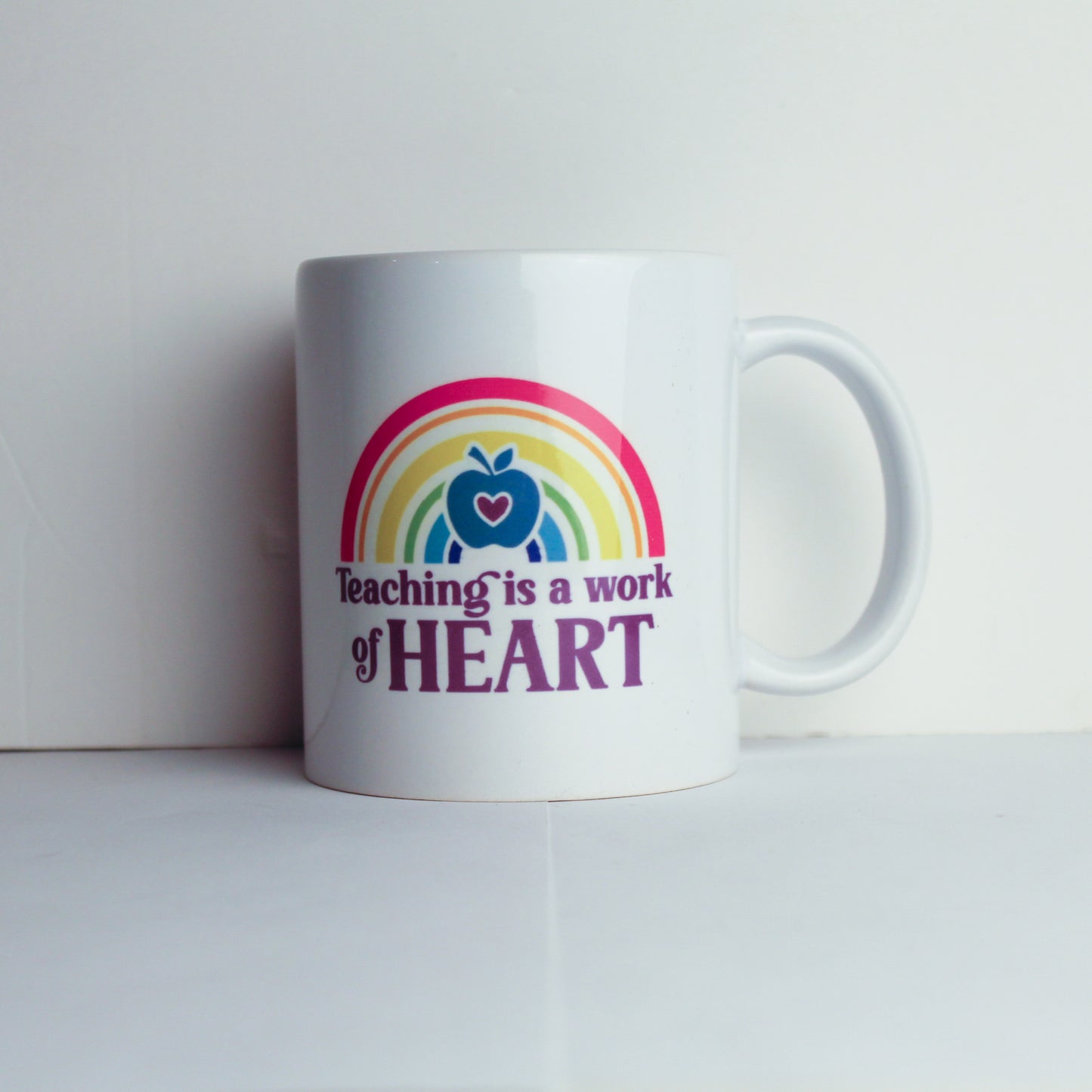 Teaching is a work of Heart Mug