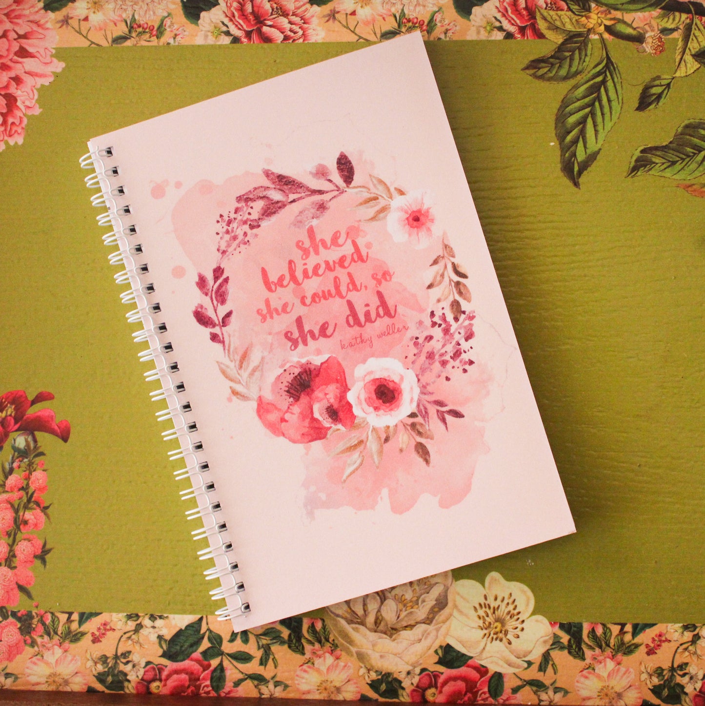 She Believed She Could Notebook