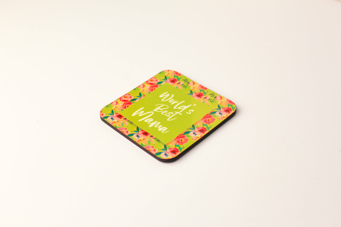 World's Best Mama Coaster