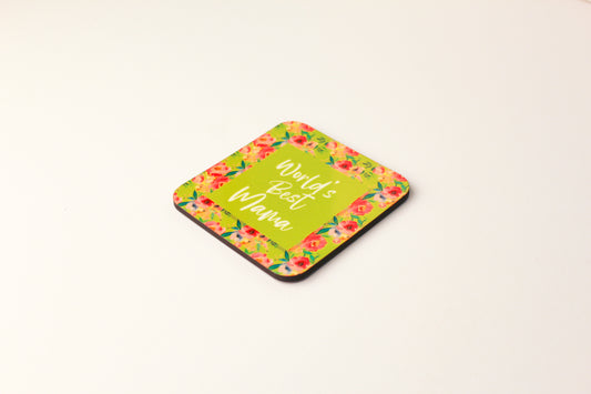 World's Best Mama Coaster