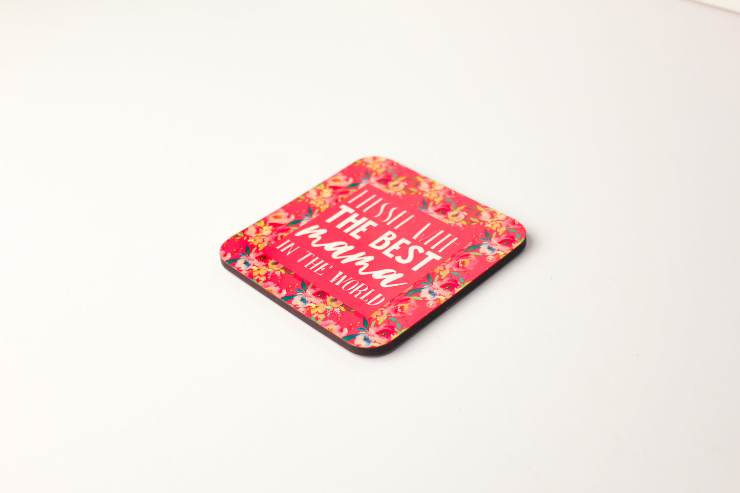 Blessed with the Best Mama Coaster