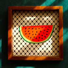 Load image into Gallery viewer, Watermelon Keffiyeh Tray