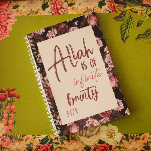 Allah is of Infinite Bounty Notebook