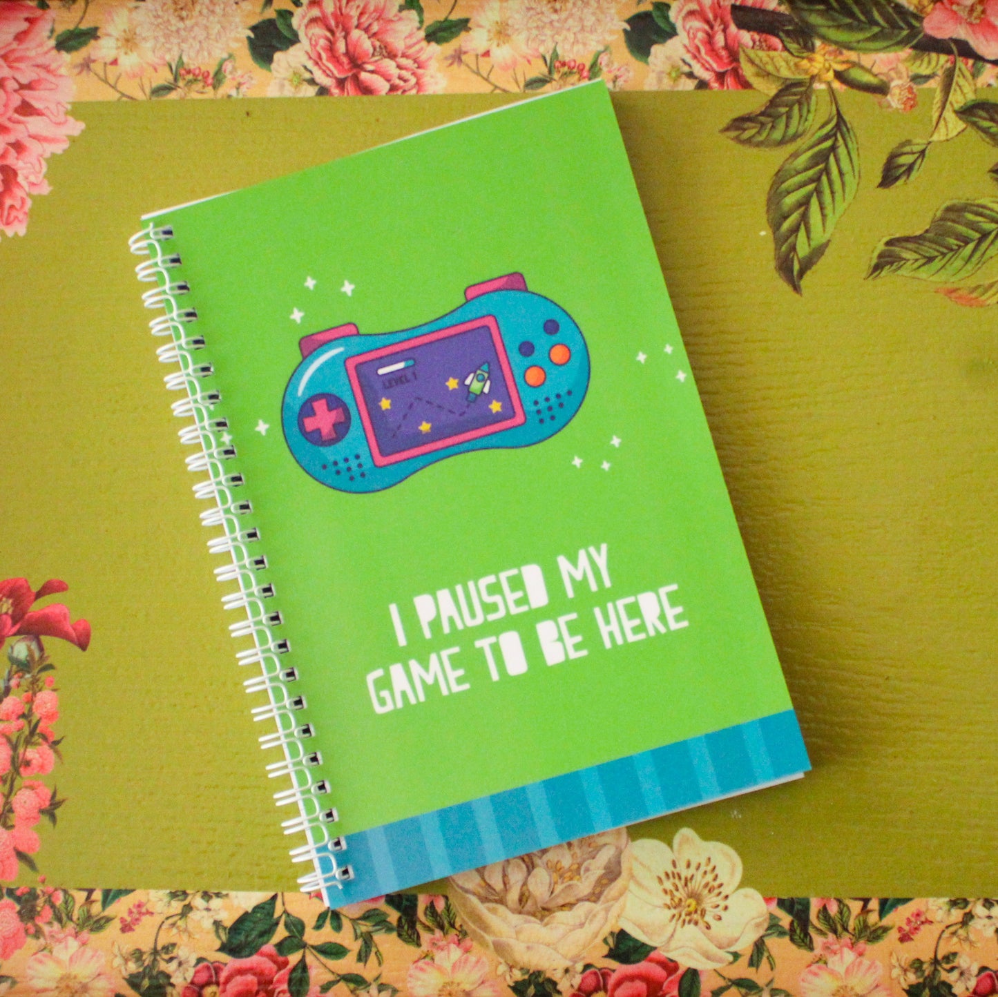 Paused my Game to be Here Notebook