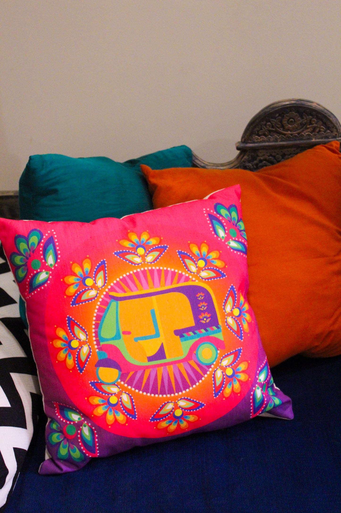 Dhinchak - Desi Dholki Cushion Covers