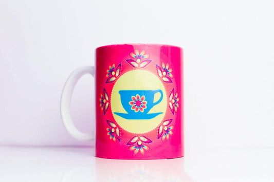 Chai Si- Hot Pink Mug - Firefly