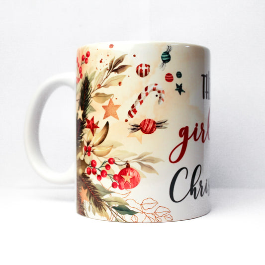 This Girl Loves Christmas Mug - Festive