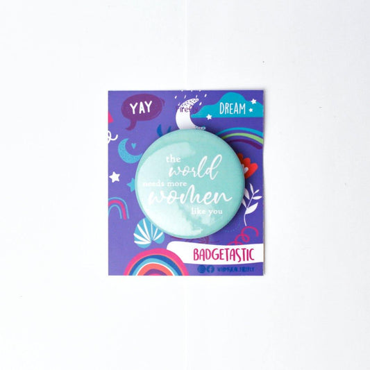 Women Like You - Seagreen Badge - Firefly