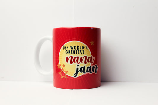 The World's Greatest Nana Jaan Mug