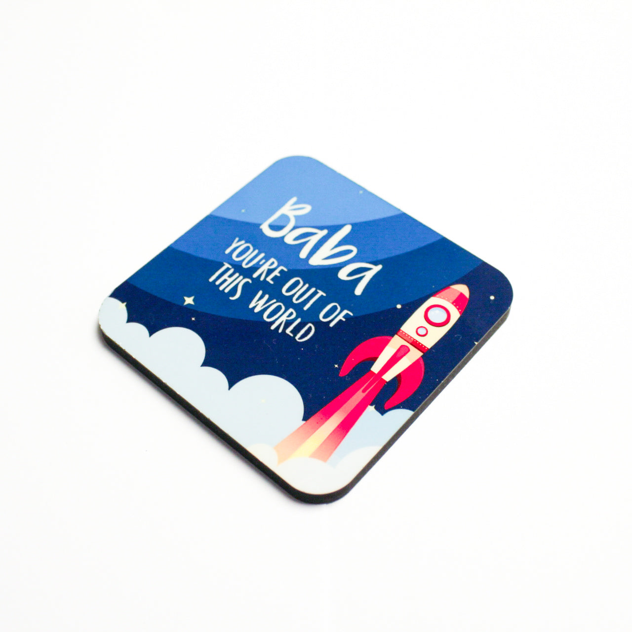 Baba, You're Out of this World Coaster
