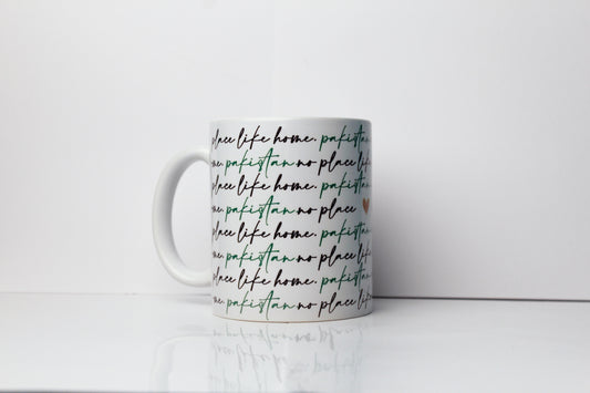 No Place Like Home Lyrical Text Mug