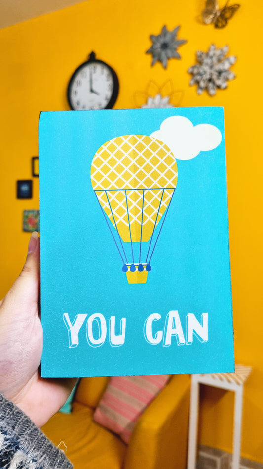 You Can Nursery Plaque