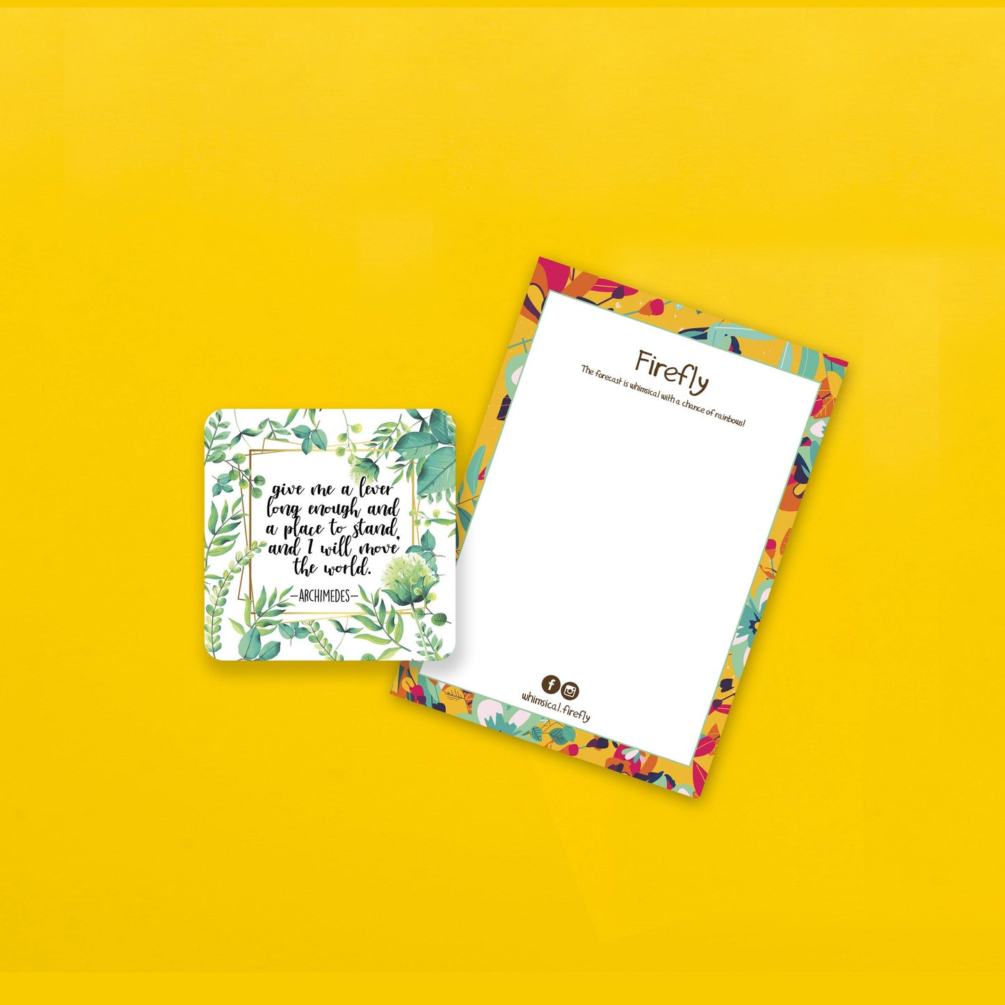 Archimedes Coaster - Firefly