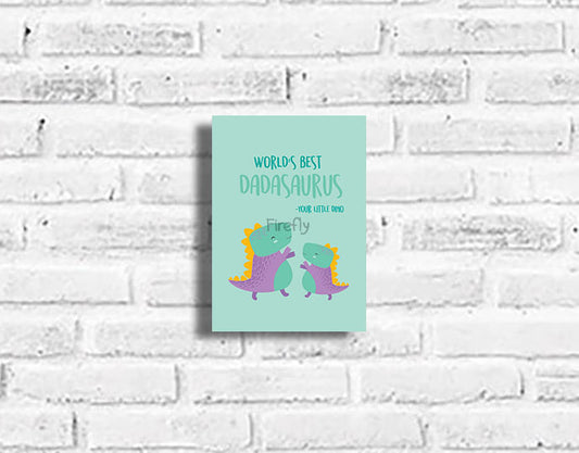 World's Greatest Dadasaurus Plaque