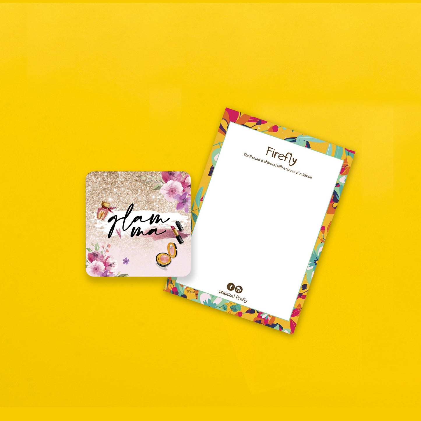 Glam Ma Coaster - Firefly