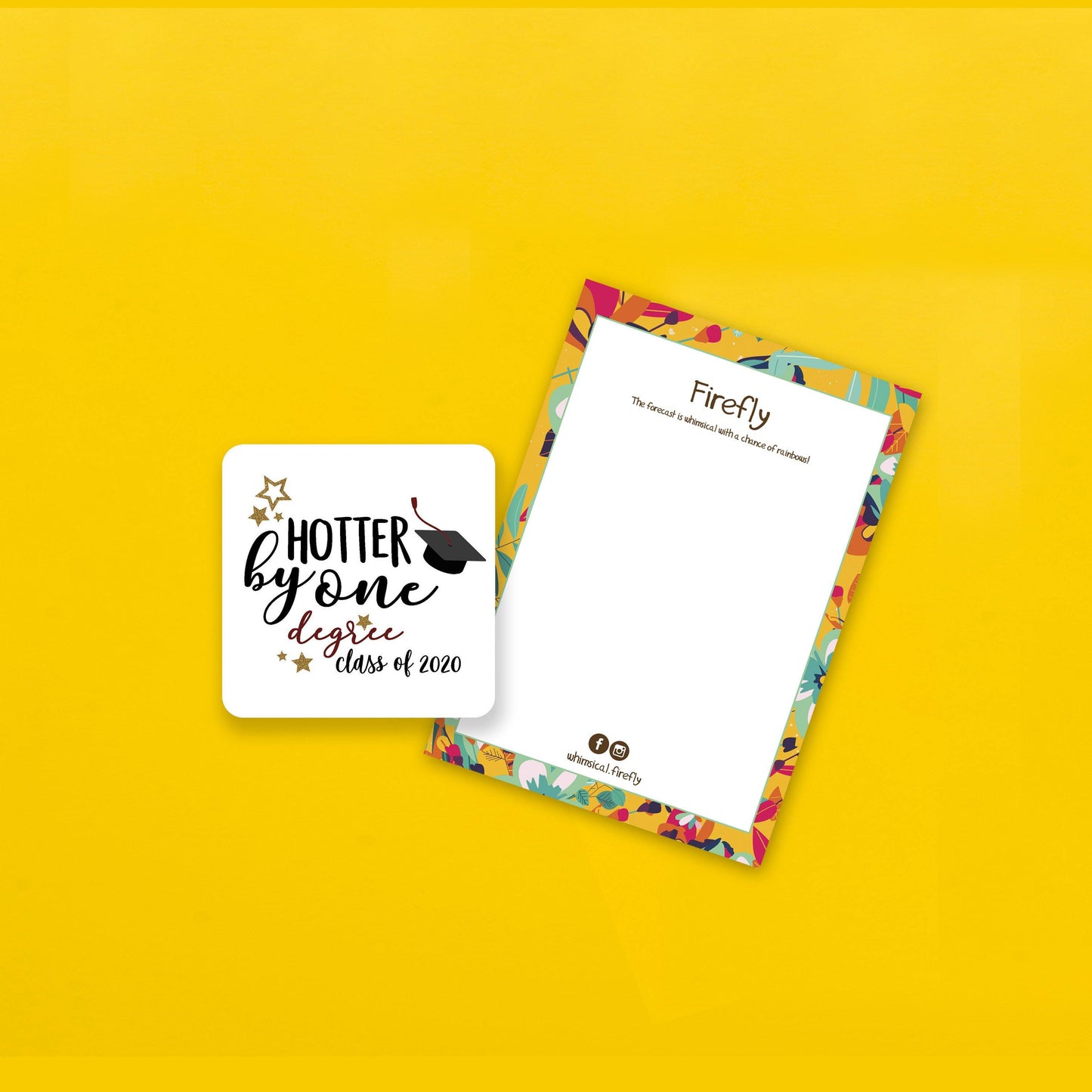 Hotter by One Degree Coaster - Firefly