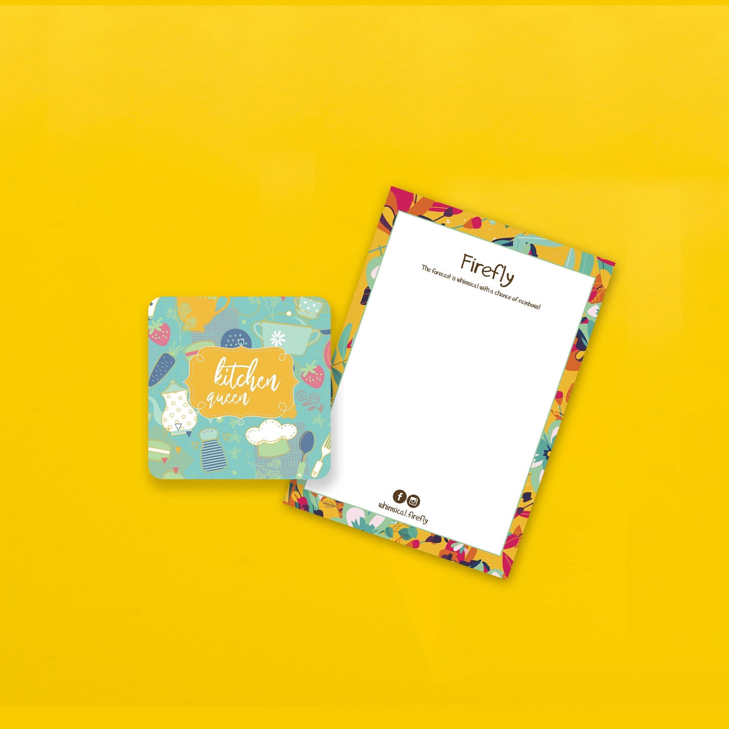 Kitchen Queen Coaster - Firefly