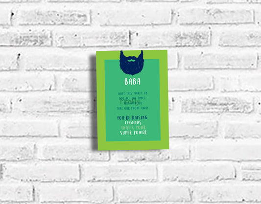 You're Raising Legends Plaque