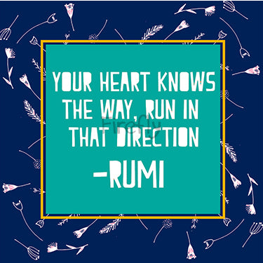 Your Heart Knows the Way - Rumi Magnet