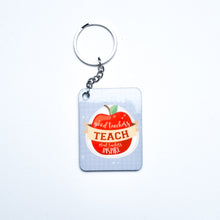Load image into Gallery viewer, A Great Teacher Inspires Keychain
