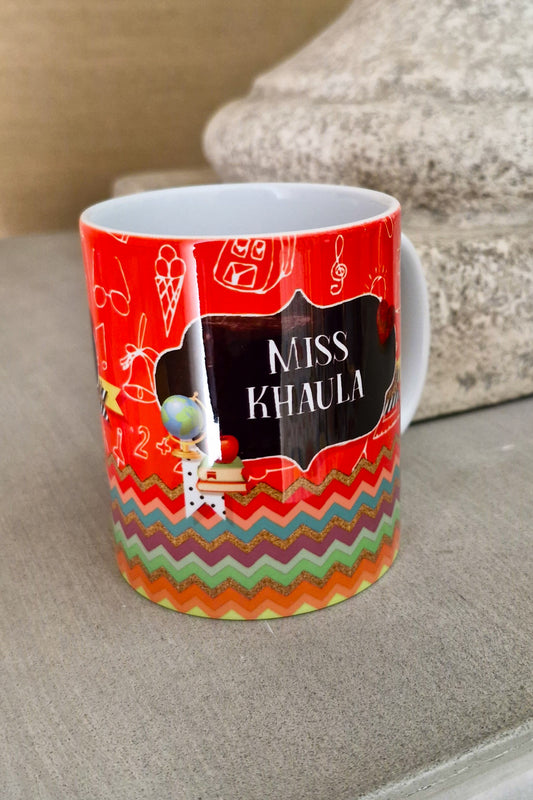 Faux Chalkboard Teacher Mug