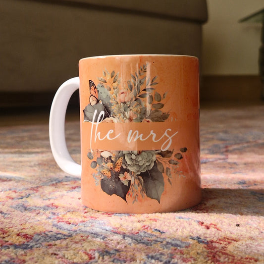The Mrs Floral Mug
