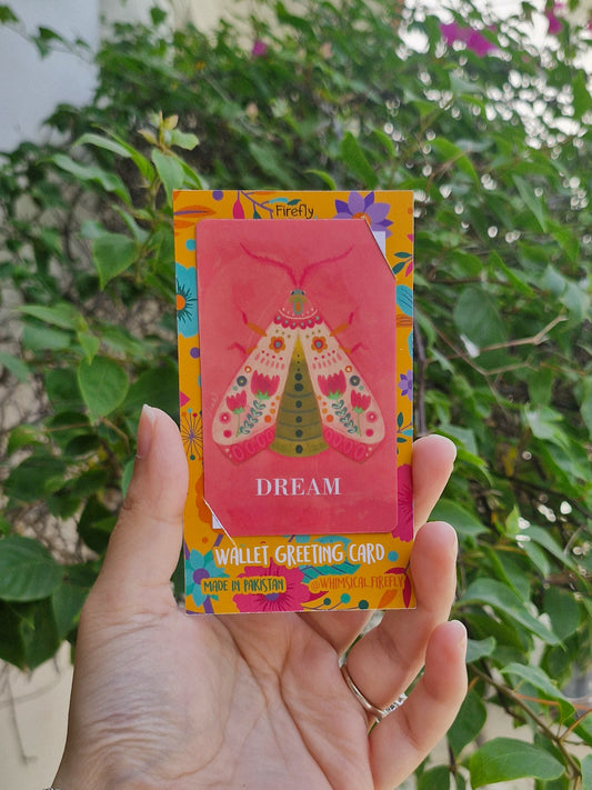 Dream - Wallet Sized Greeting Card