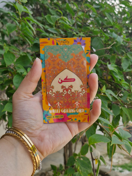 Kun  - Wallet Greeting Card
