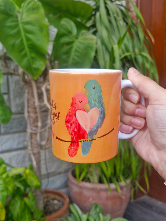 Love Makes all Things Possible Mug