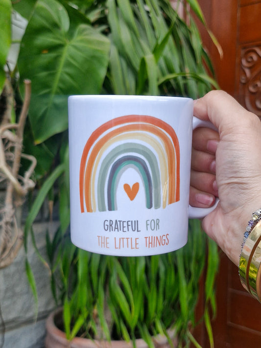 Grateful for the Little Things Mug
