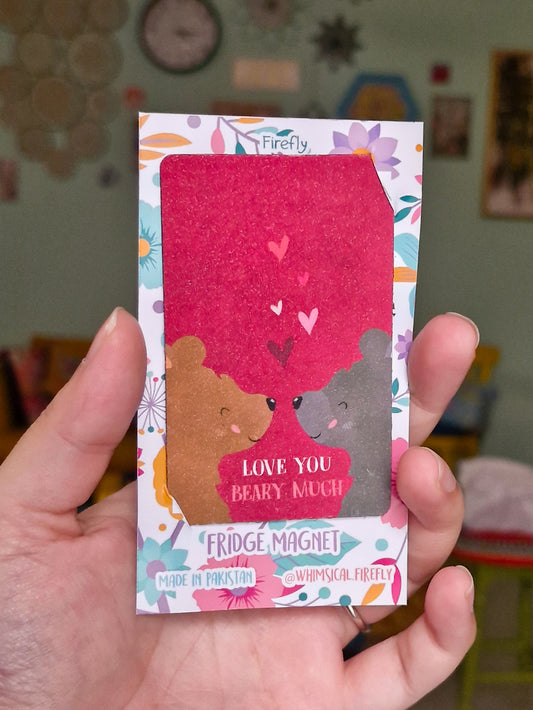 Love You Beary Much  Magnet - ATM