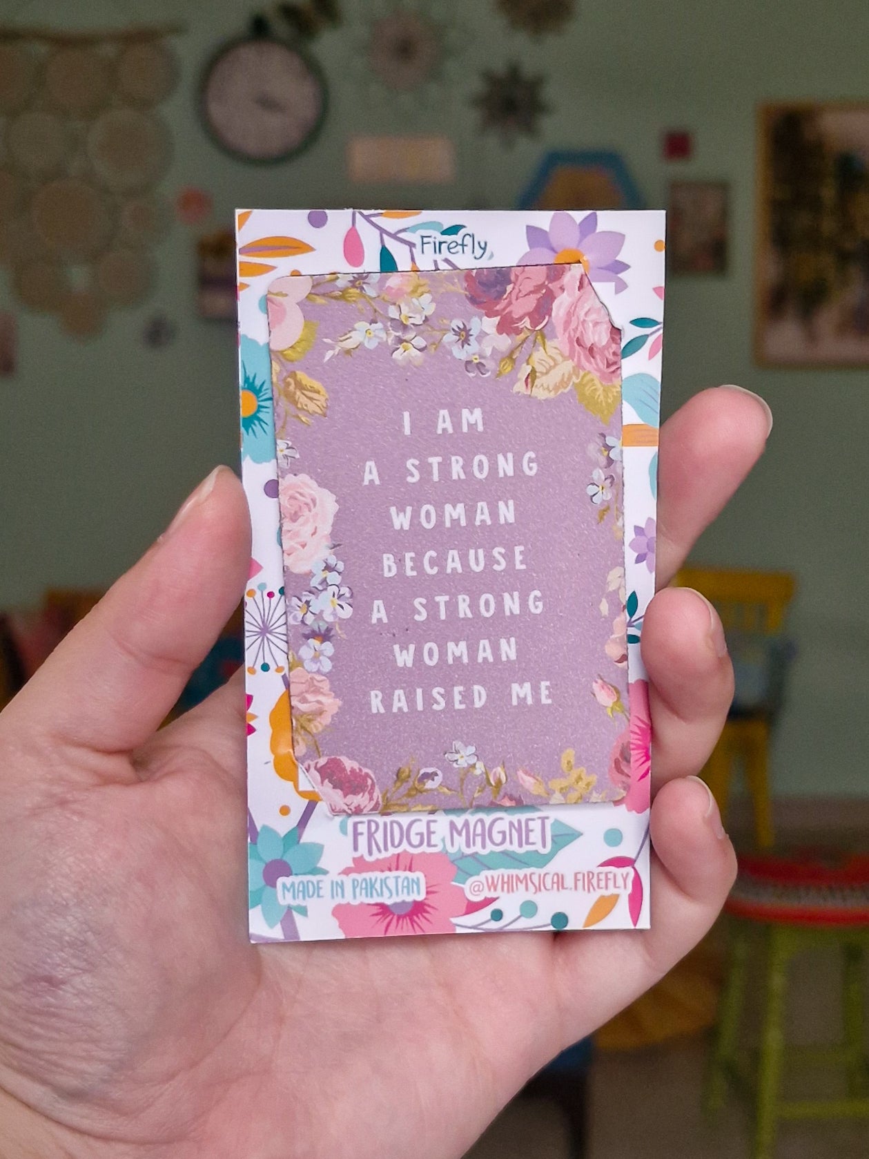 I am a Strong Woman  Magnet - ATM