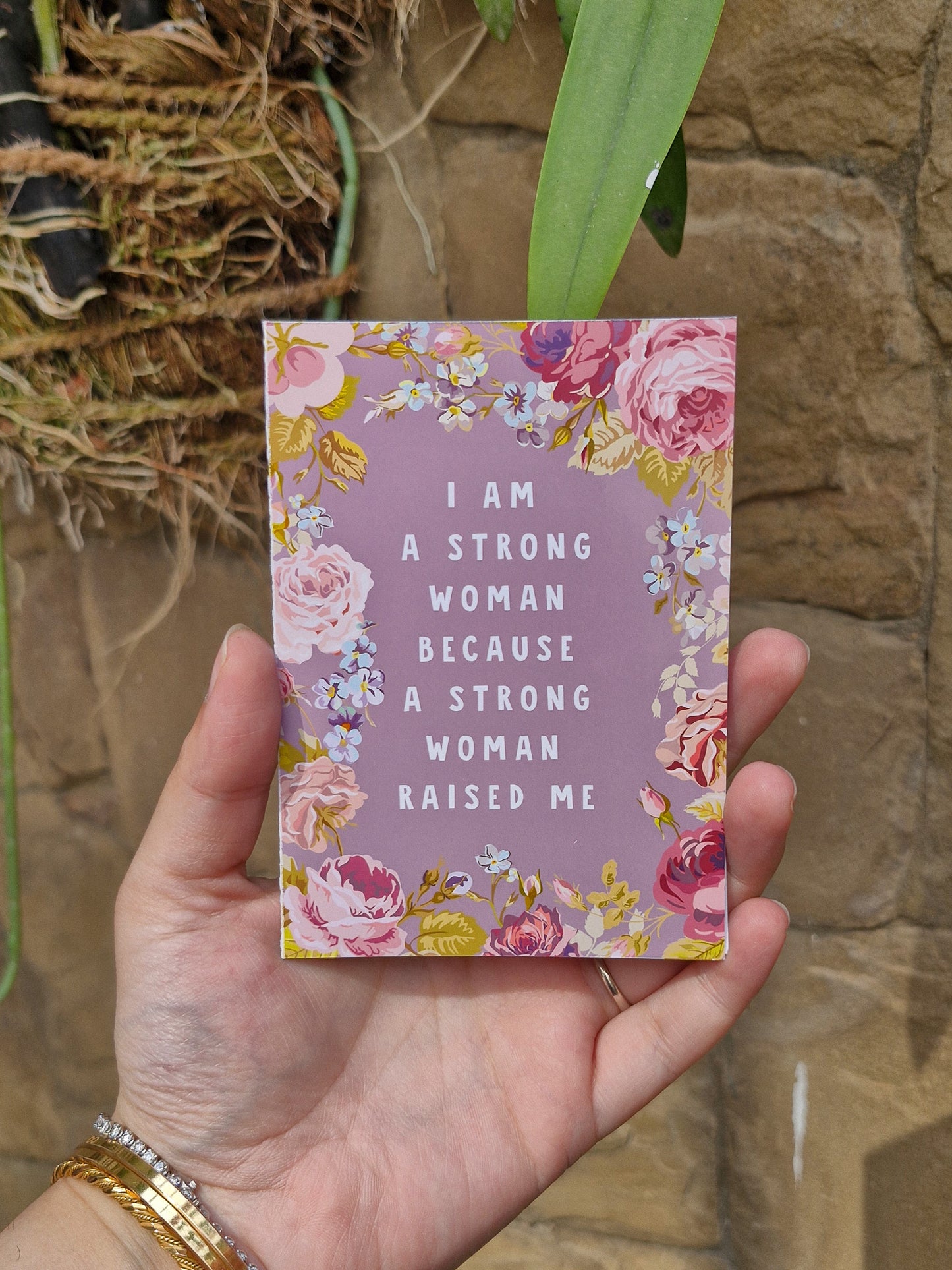 I am a Strong Woman  - Greeting Card