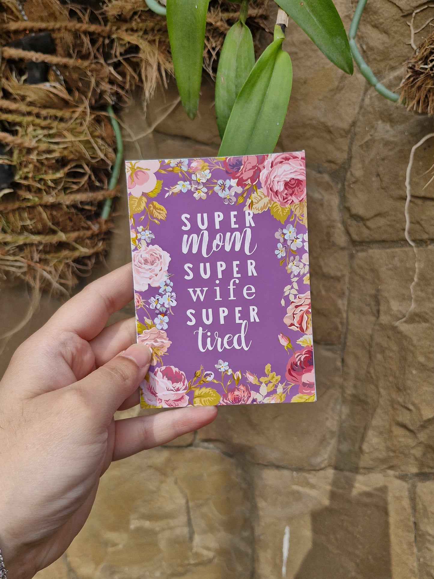 Super Mom  - Greeting Card