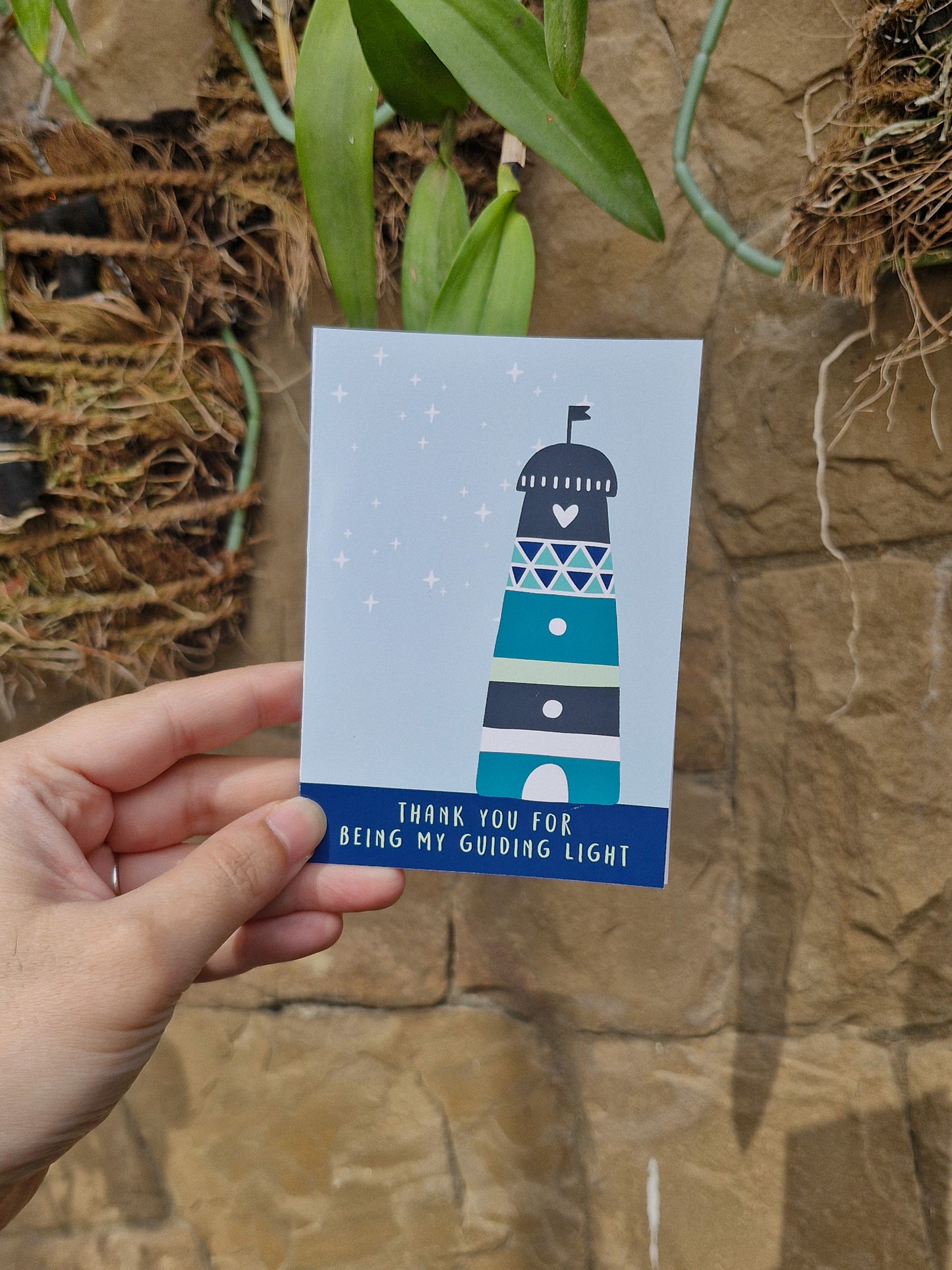 Guiding Light  - Greeting Card