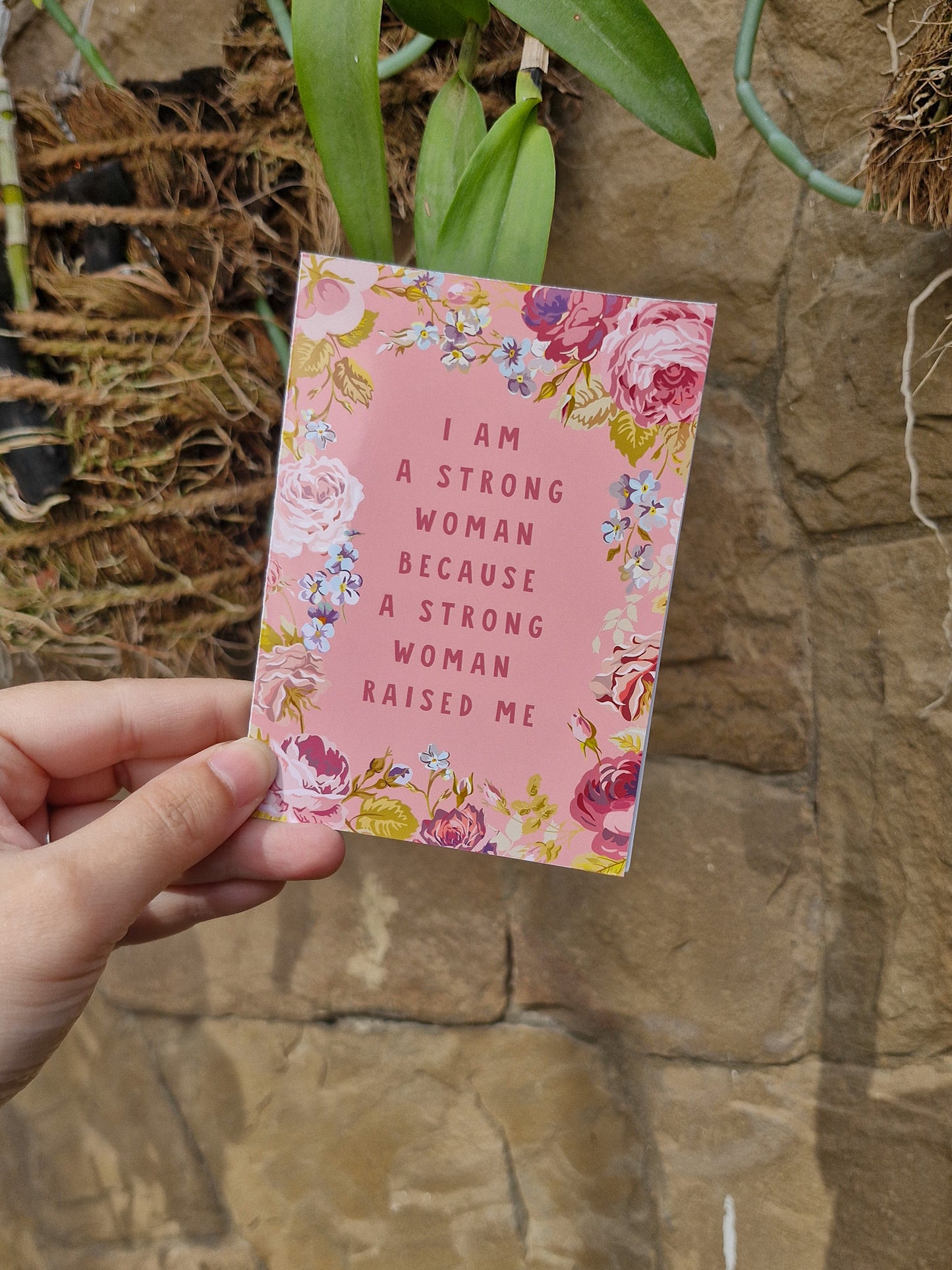 I am a Strong Woman  - Greeting Card